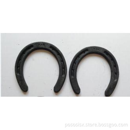 Racecourse Rubber Horse Shoes Toe Weighted Horseshoes